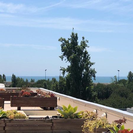Beautiful Penthouse Apartment With Terrace - 4 Minute Walk To The Beach トロイア エクステリア 写真
